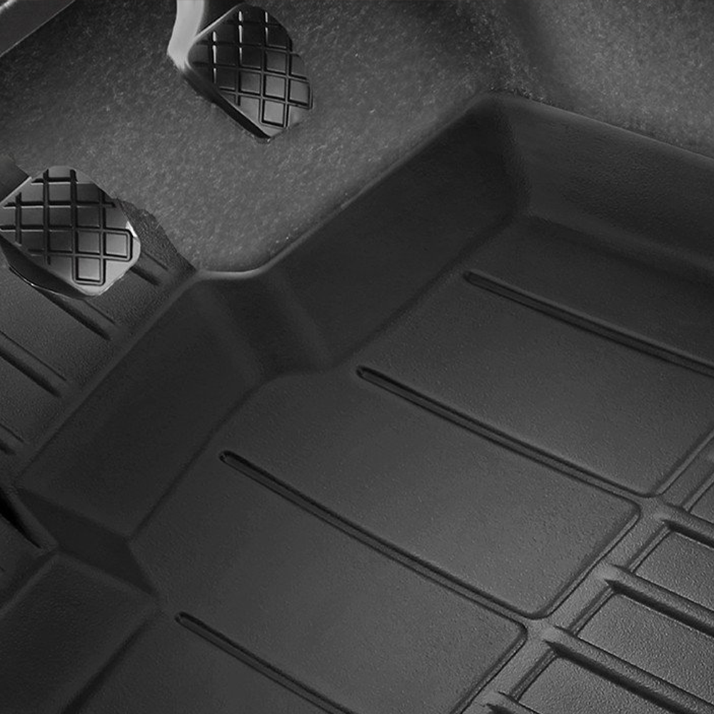 Bottari Set Tappeti Auto In Moquette Per Range Rover Evoque - 4 Pezzi, Nero, Made In Italy