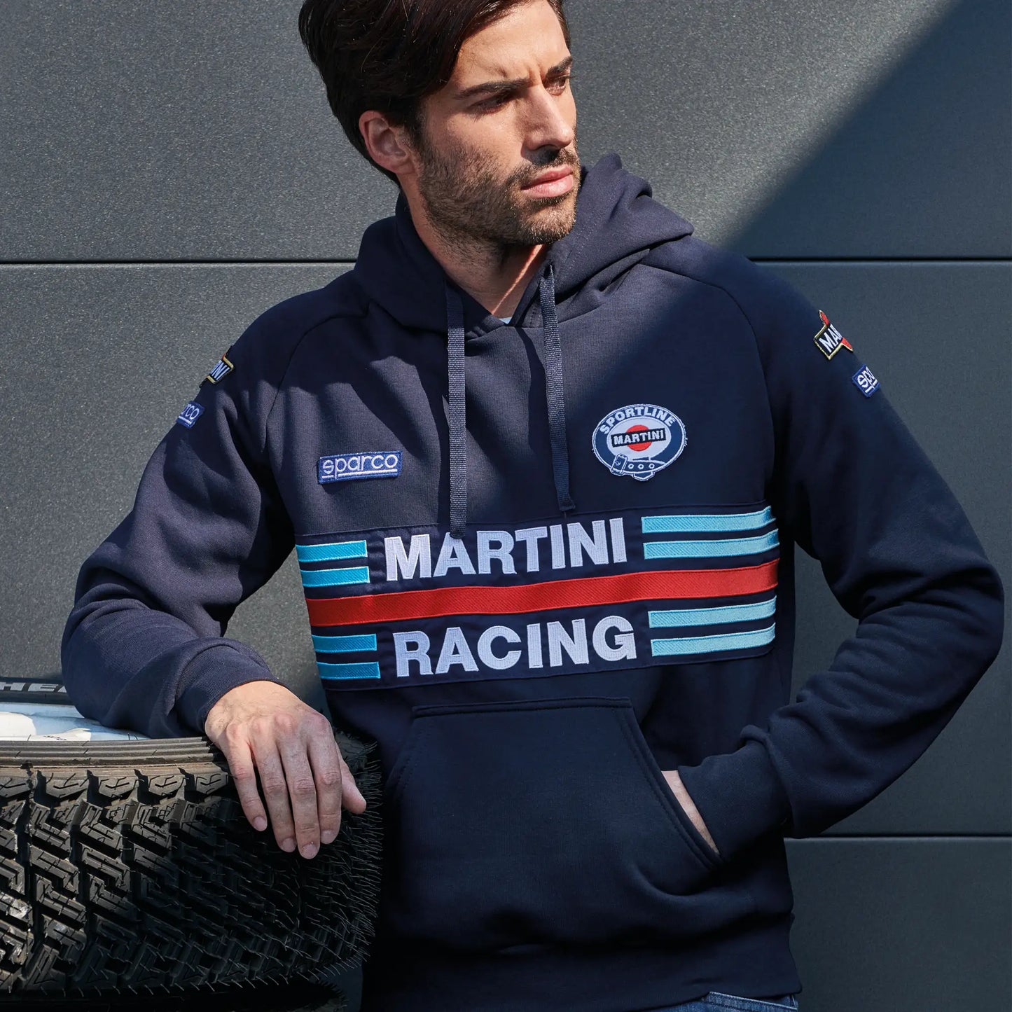 FELPA CON CAPPUCCIO MARTINI RACING