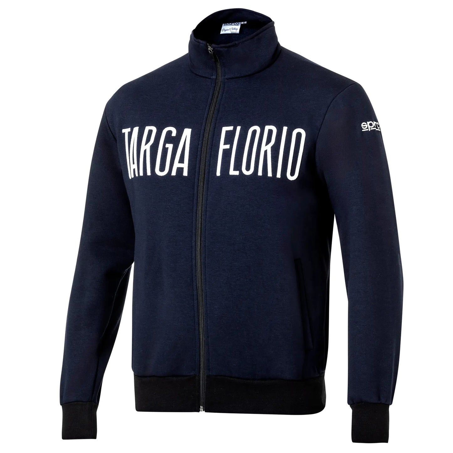 FELPA CON CERNIERA TARGA FLORIO ORIGINAL