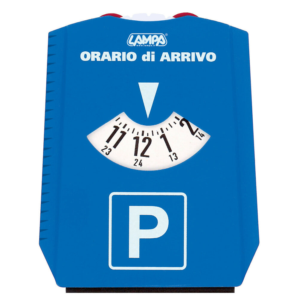 20905 - 5 in 1, raschiaghiaccio con disco orario - 120x150 mm