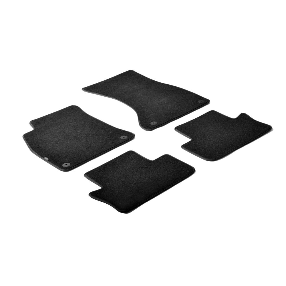 23006 - Set tappeti su misura in moquette - compatibile per Audi A4 4p (01/01>10/07) - Audi A4 Cabrio (05/02>03/08) - Seat Exeo 4p (05/09>12/12) - Seat Exeo ST (09/09>12/12)