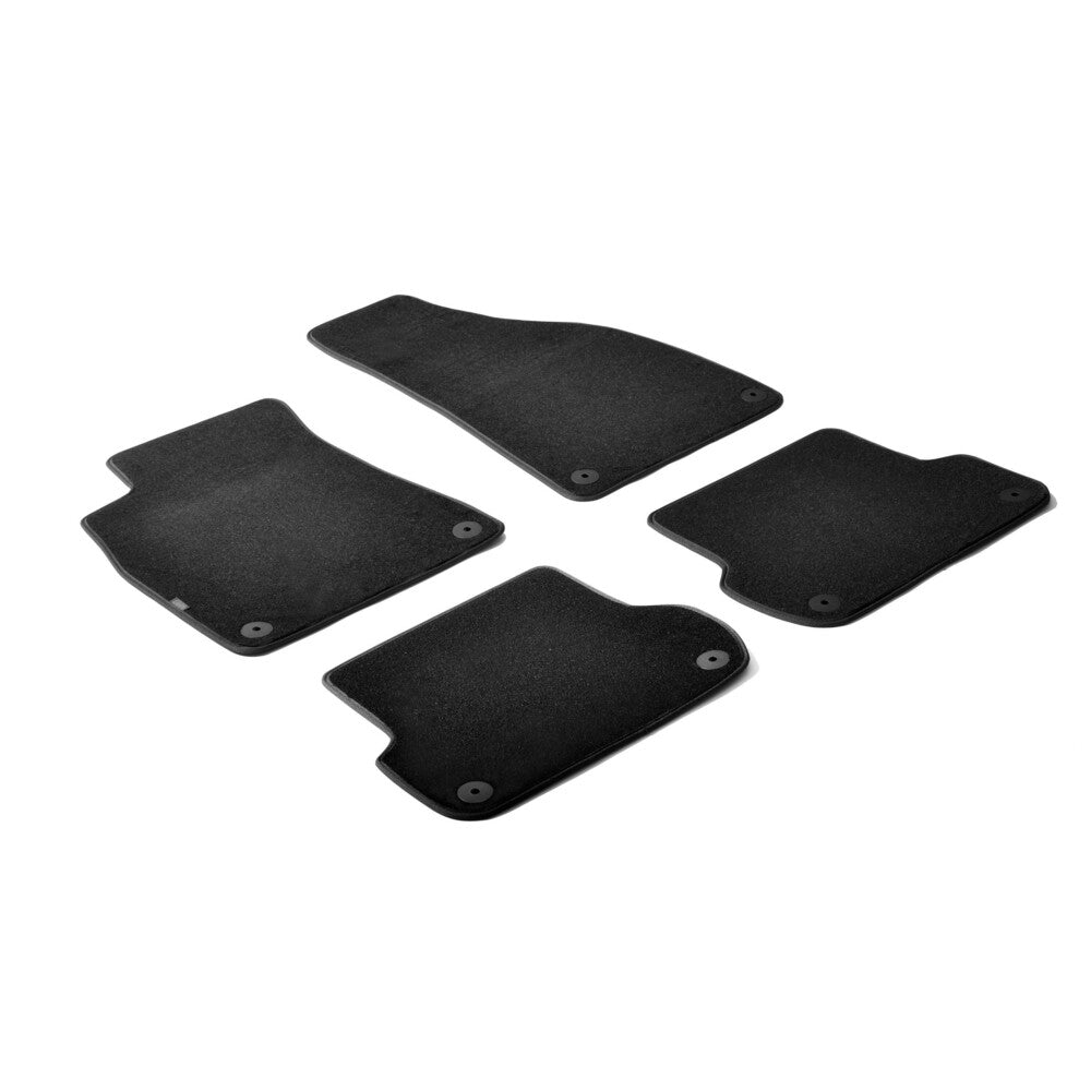 23007 - Set tappeti su misura in moquette - compatibile per Audi A4 4p (11/07>10/15) - Audi A4 Allroad (04/09>05/16) - Audi A4 Avant (05/08>10/15)