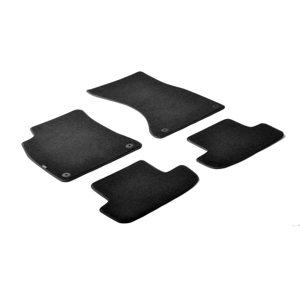23008 - Set tappeti su misura in moquette - compatibile per Audi A5 Cabrio (03/09>02/17) - Audi A5 Coupè (06/07>08/16) - Audi A5 Sportback (09/09>07/15)