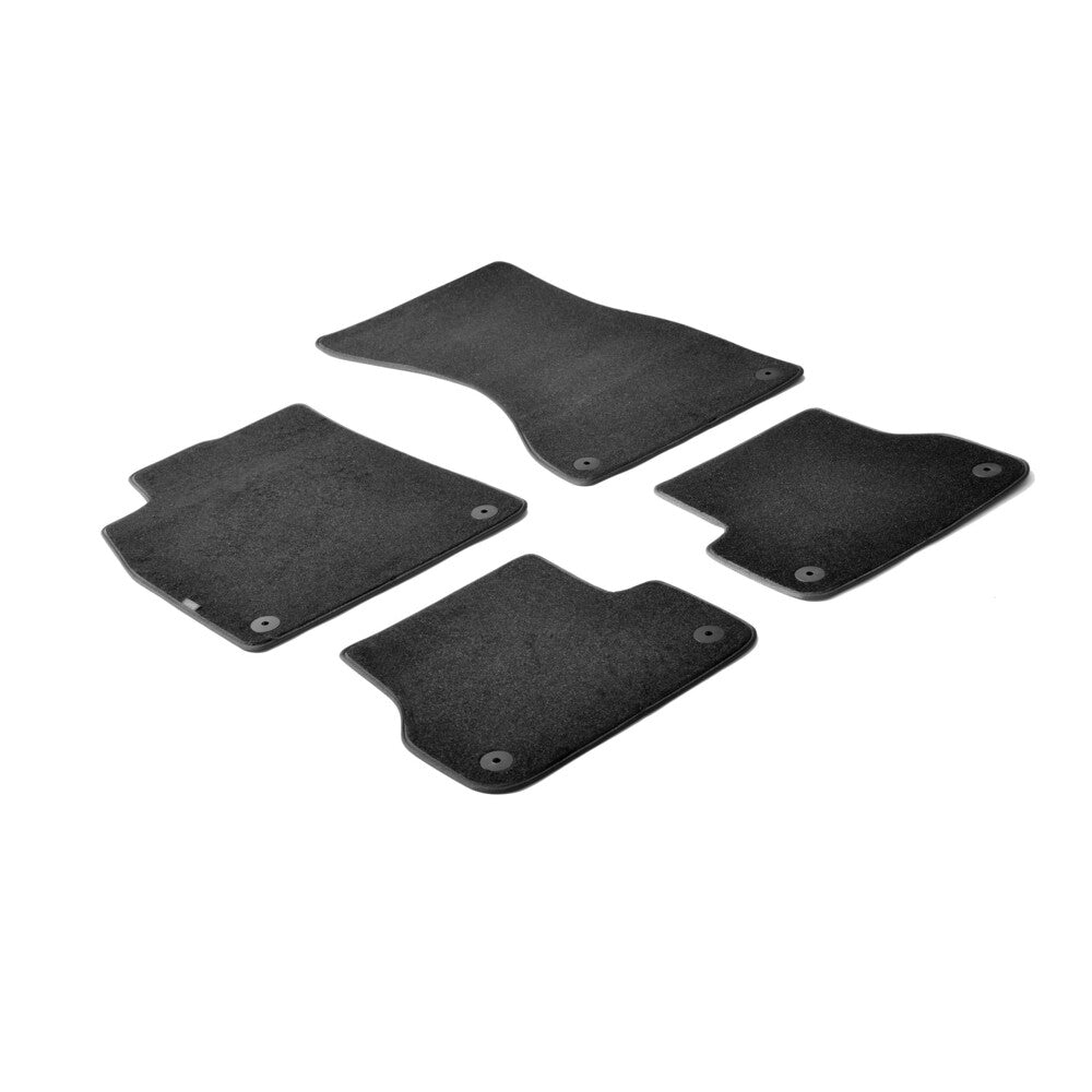 23009 - Set tappeti su misura in moquette - compatibile per Audi A6 4p (04/11>06/18) - Audi A6 Allroad (03/12>08/19) - Audi A6 Avant (09/11>07/18) - Audi A7 Sportback (10/10>03/18)