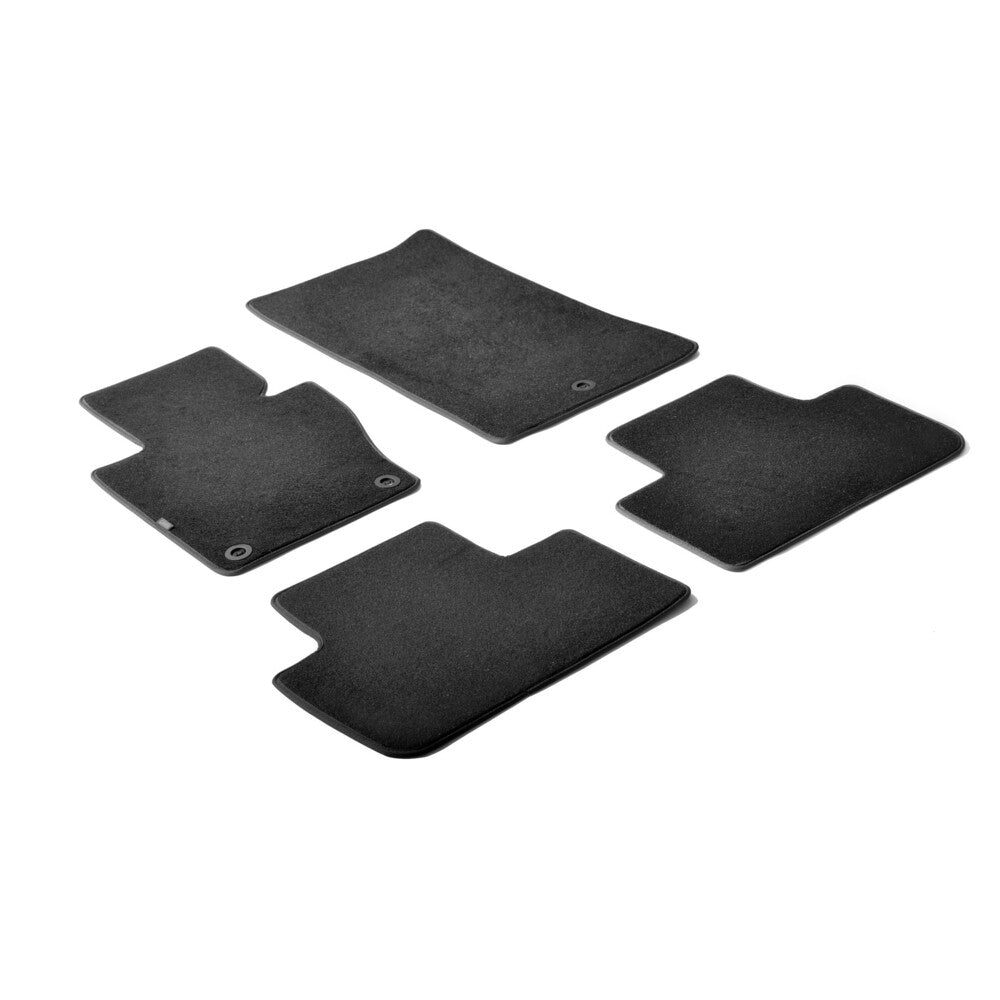 23021 - Set tappeti su misura in moquette - compatibile per Bmw X3 (F25) (11/10>07/17) - Bmw X4 (F26) (06/14>03/18)