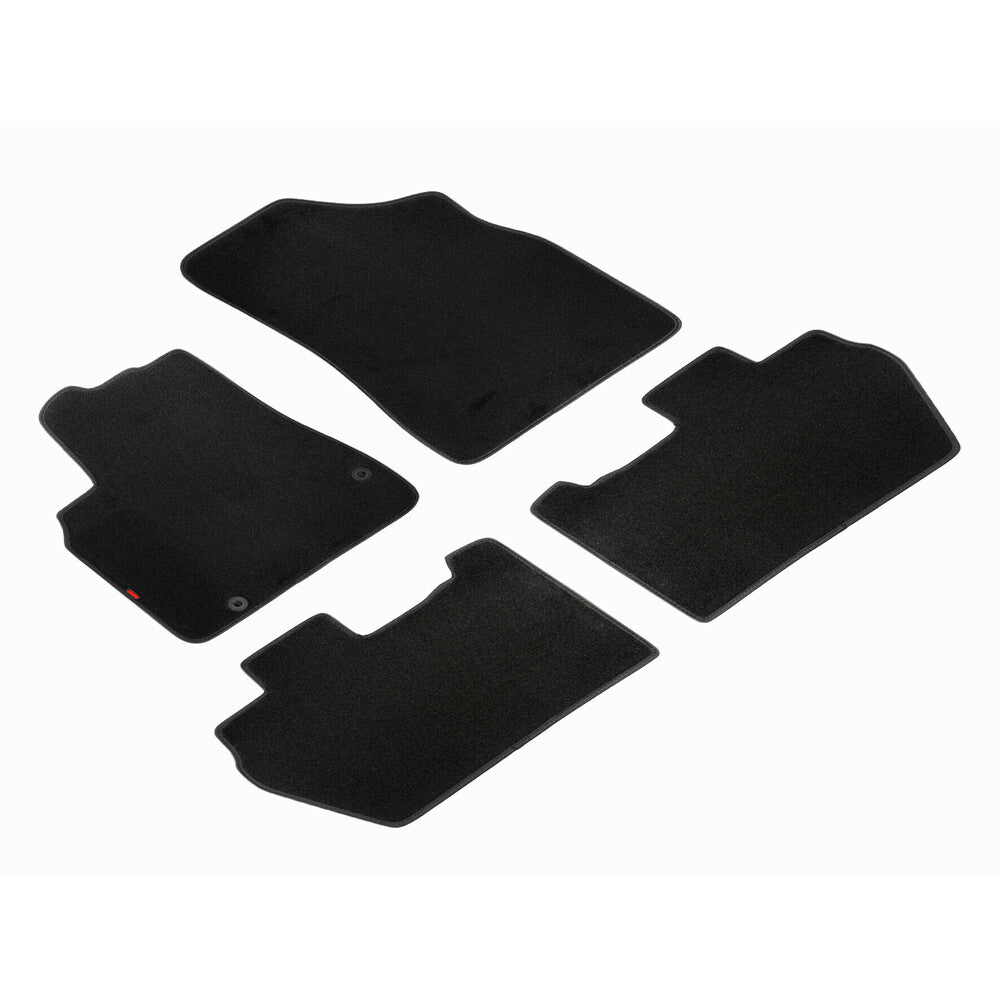 23031 - Set tappeti su misura in moquette - compatibile per Citroen Berlingo (04/08>05/18) - Citroen Berlingo Multispace (04/08>08/18) - Peugeot Partner (04/08>08/18) - Peugeot Partner Tepee (05/08>08/18)