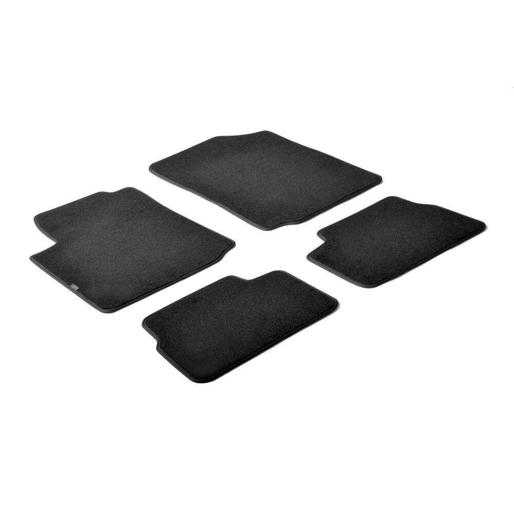 23037 - Set tappeti su misura in moquette - compatibile per Citroen C3 (05/02>10/09) - Citroen C3 Classic (11/09>12/10)