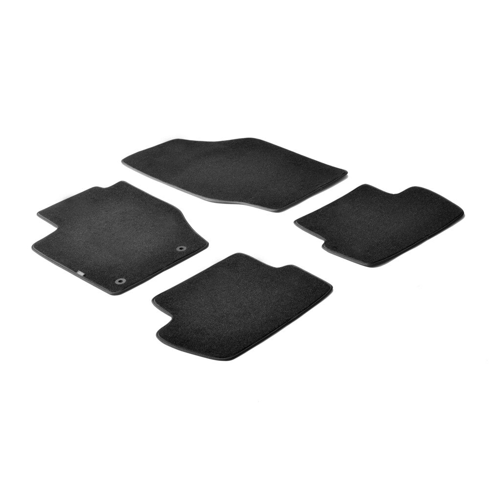 23039 - Set tappeti su misura in moquette - compatibile per Citroen C4 3p (01/05>10/10) - Citroen C4 5p (01/05>10/10)