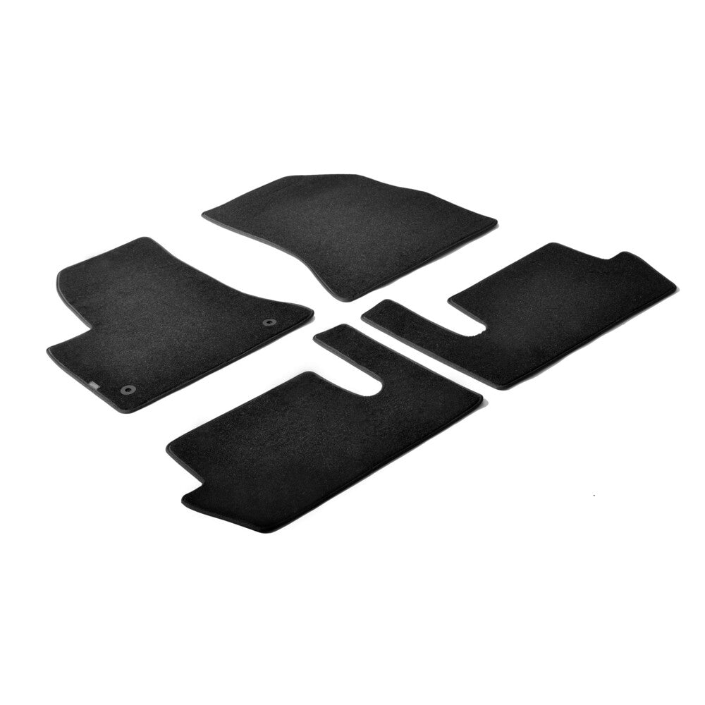23041 - Set tappeti su misura in moquette - compatibile per Citroen C4 Grand Picasso (10/06>09/13) - Citroen C4 Picasso (03/07>05/13)