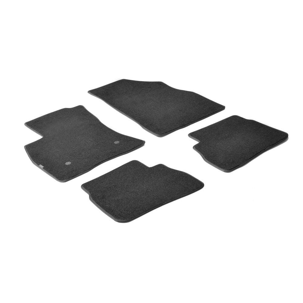 23055 - Set tappeti su misura in moquette - compatibile per Fiat Doblò 5p (01/10>07/22) - Opel Combo Tour (04/12>12/17)