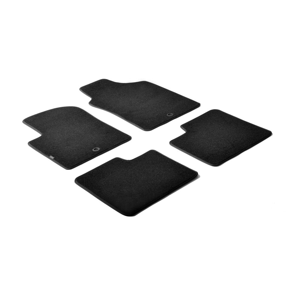 23057 - Set tappeti su misura in moquette - compatibile per Abarth 500 (07/08>05/16) - Abarth 500C (06/10>05/16) - Abarth 595 (06/16>) - Abarth 695 Biposto (12/14>) - Fiat 500 (07/07>) - Fiat 500C (07/09>06/15)