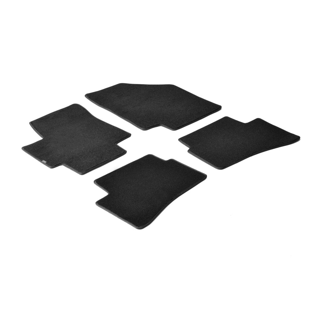 23075 - Set tappeti su misura in moquette - compatibile per Hyundai Accent (04/06>12/09) - Kia Rio 5p (10/05>08/11)