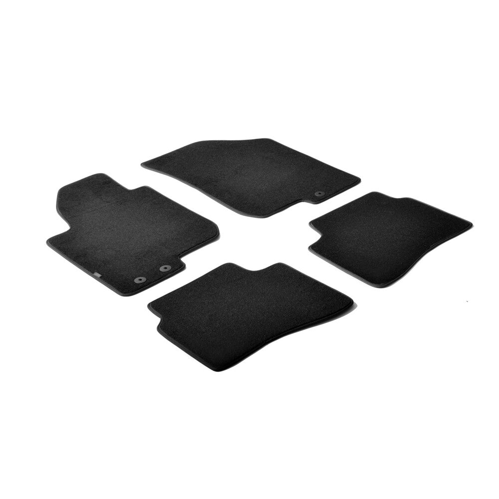 23078 - Set tappeti su misura in moquette - compatibile per Hyundai i30 5p (09/07>02/12) - Hyundai i30 CW (04/08>08/12) - Kia Cee'd 5p (02/07>04/12) - Kia Cee'd Sporty Wagon (09/07>08/12) - Kia Pro Cee'd 3p (01/08>08/11)