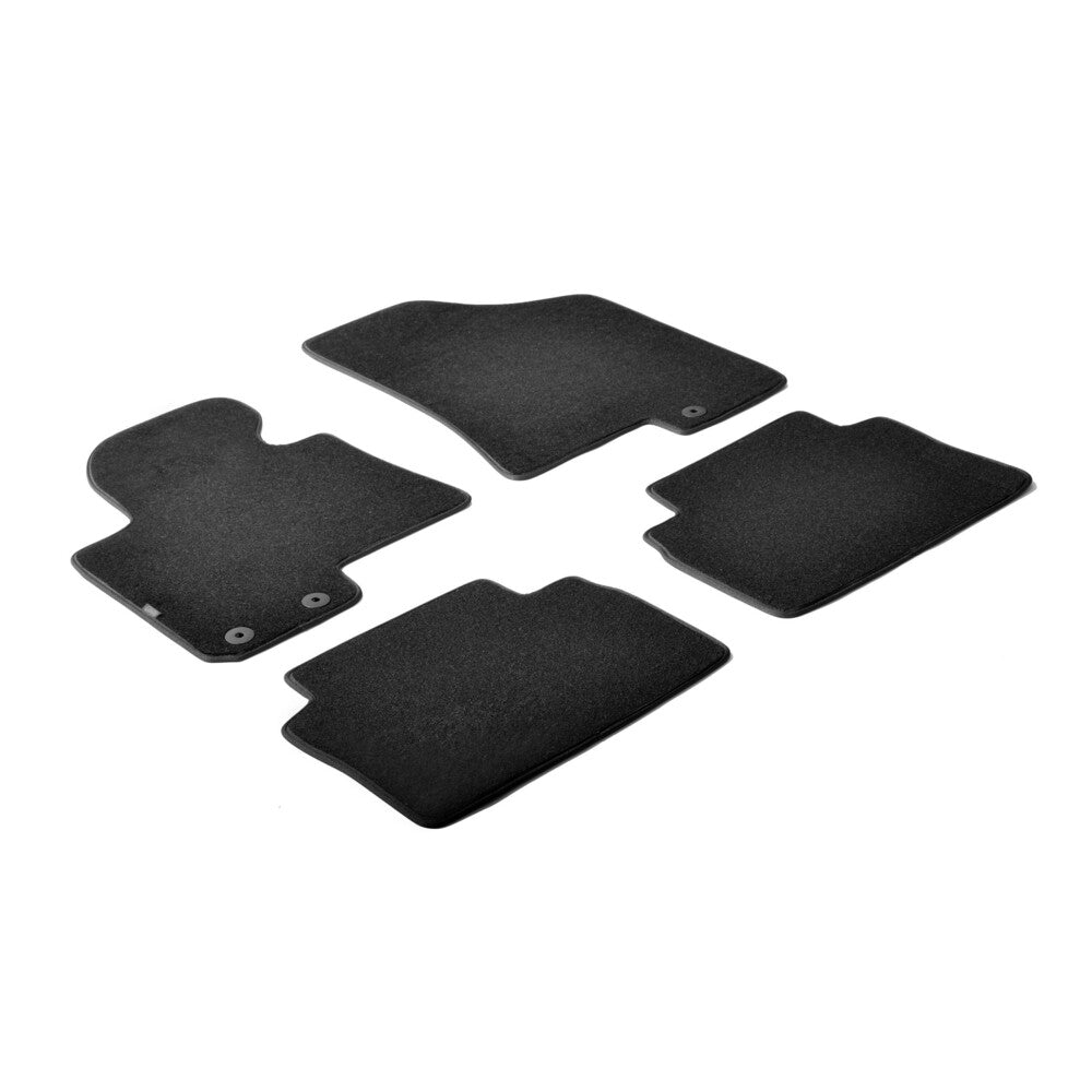 23081 - Set tappeti su misura in moquette - compatibile per Hyundai ix35 (03/10>12/15) - Kia Sportage (09/10>02/16)