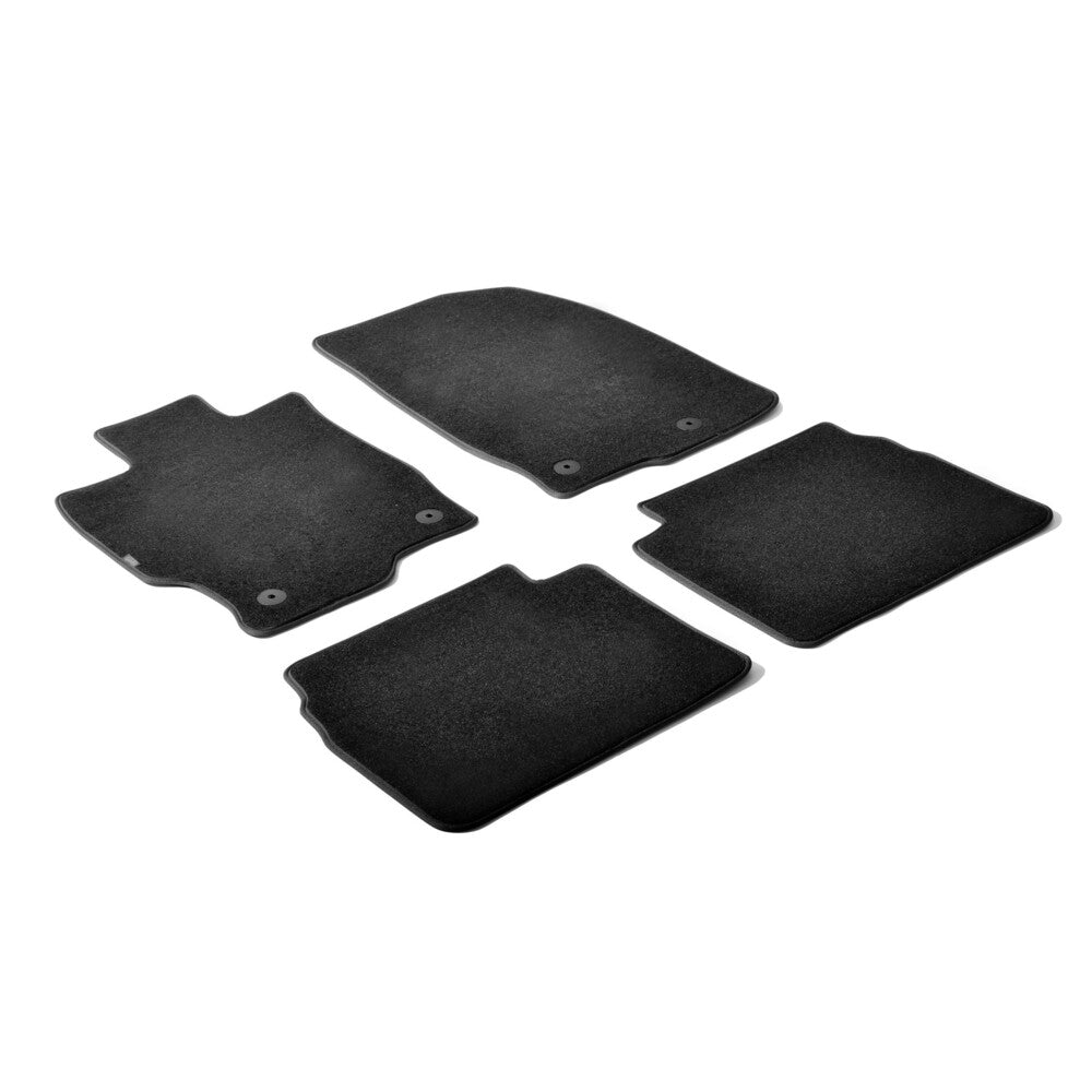 23096 - Set tappeti su misura in moquette - compatibile per Mazda 6 4p (04/08>12/12) - Mazda 6 Wagon (04/08>12/12)