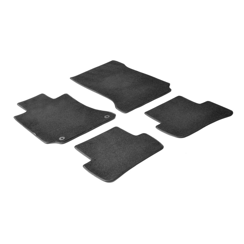 23101 - Set tappeti su misura in moquette - compatibile per Mercedes Classe C 4p (02/07>02/14) - Mercedes Classe C Coupè (04/11>11/15) - Mercedes Classe C sw (01/08>08/14)