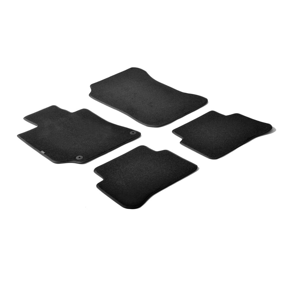 23103 - Set tappeti su misura in moquette - compatibile per Mercedes Classe E 4p (03/09>06/16) - Mercedes Classe E sw (09/09>11/16)
