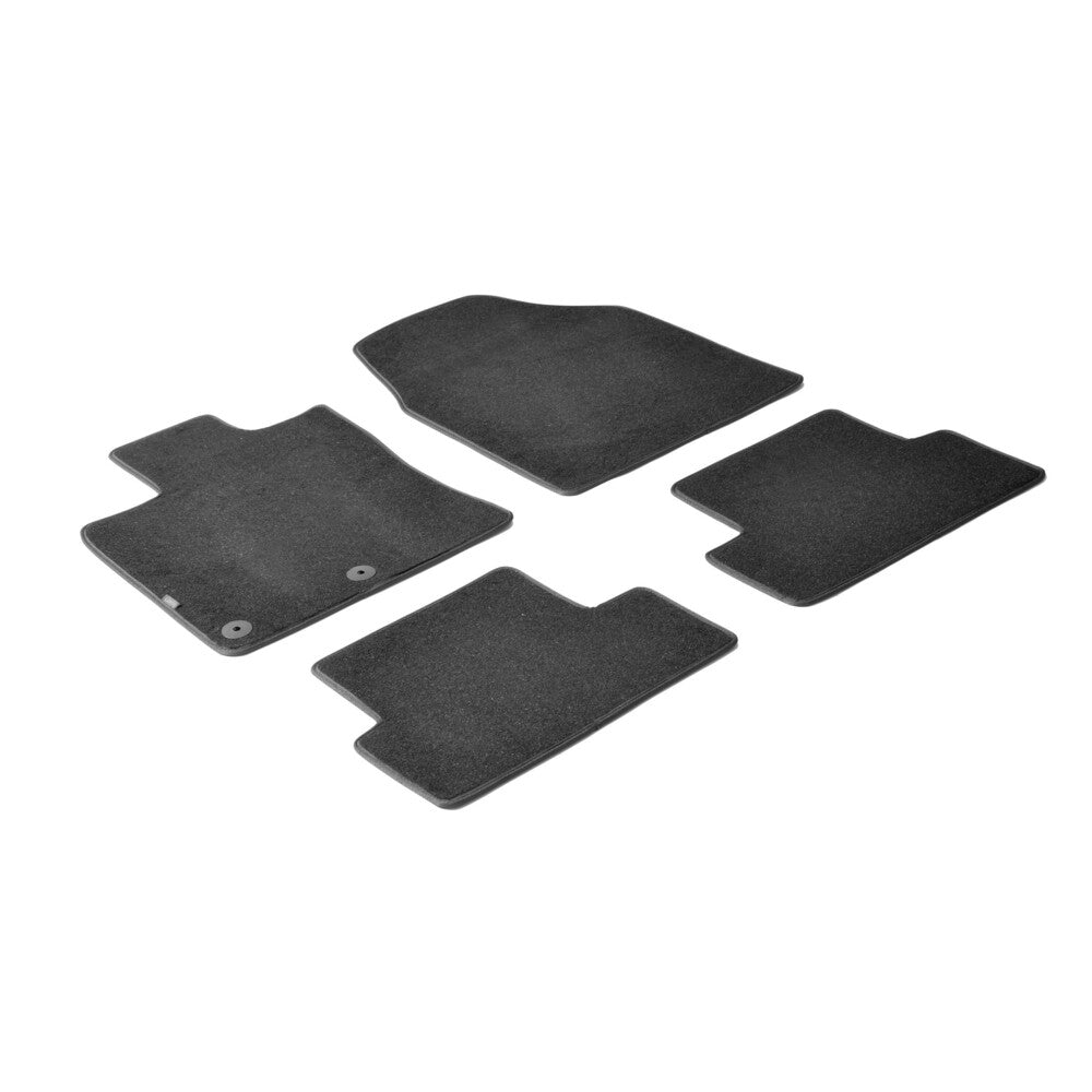 23115 - Set tappeti su misura in moquette - compatibile per Nissan Qashqai (03/07>01/14)