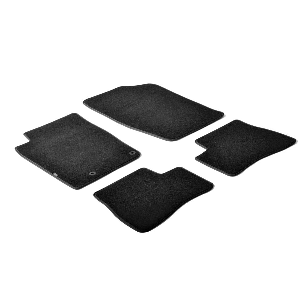 23129 - Set tappeti su misura in moquette - compatibile per Peugeot 206 3p (09/98>02/09) - Peugeot 206 5p (09/98>02/09) - Peugeot 206 Plus 3p (03/09>01/13) - Peugeot 206 Plus 5p (03/09>01/13) - Peugeot 206 sw (09/02>06/07)