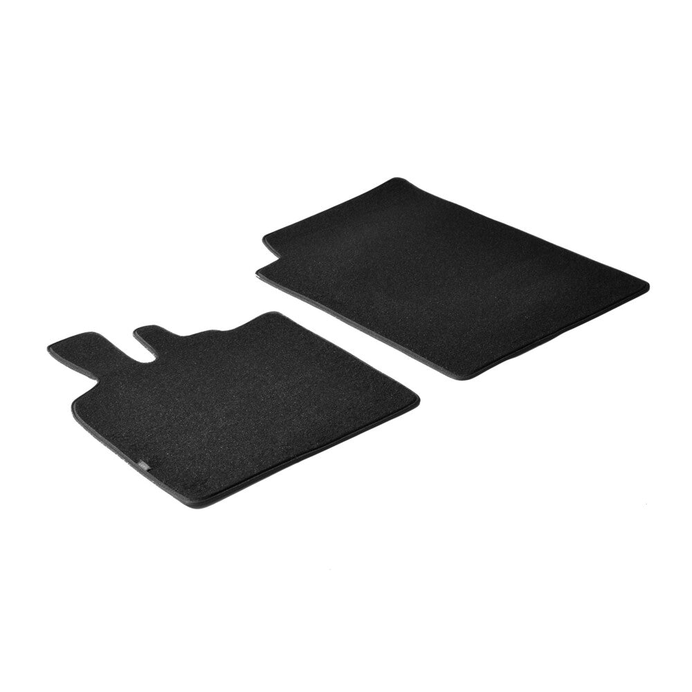 23154 - Set tappeti su misura in moquette - compatibile per Smart Fortwo (01/07>10/14) - Smart Fortwo Cabrio (01/07>11/15)