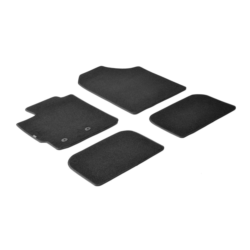 23168 - Set tappeti su misura in moquette - compatibile per Toyota Urban Cruiser (05/09>09/14) - Toyota Yaris 3p (01/06>09/11) - Toyota Yaris 5p (01/06>09/11)