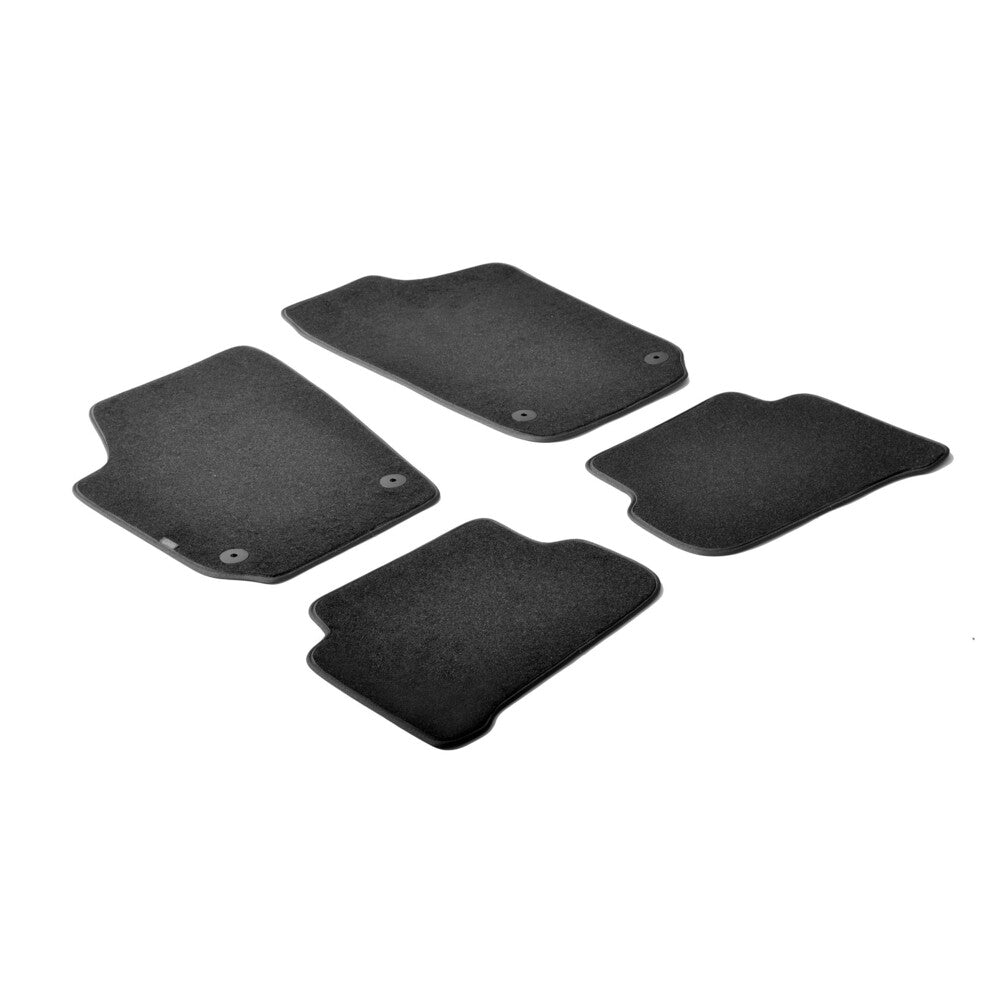 23172 - Set tappeti su misura in moquette - compatibile per Volkswagen Polo 3p (09/09>09/17) - Volkswagen Polo 5p (09/09>09/17)