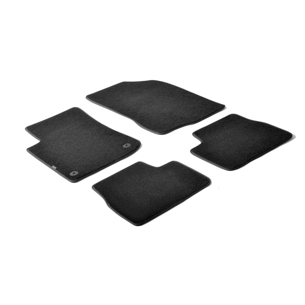 23188 - Set tappeti su misura in moquette - compatibile per Peugeot 208 3p (04/12>07/18) - Peugeot 208 5p (04/12>10/19)