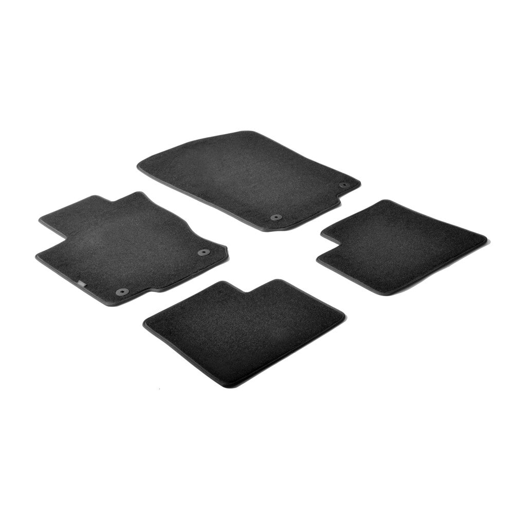 23196 - Set tappeti su misura in moquette - compatibile per Renault Captur (05/13>11/19) - Renault Clio IV 5p (10/12>07/19) - Renault Clio IV Generation (08/19>03/20) - Renault Clio IV Sporter (04/13>03/20)