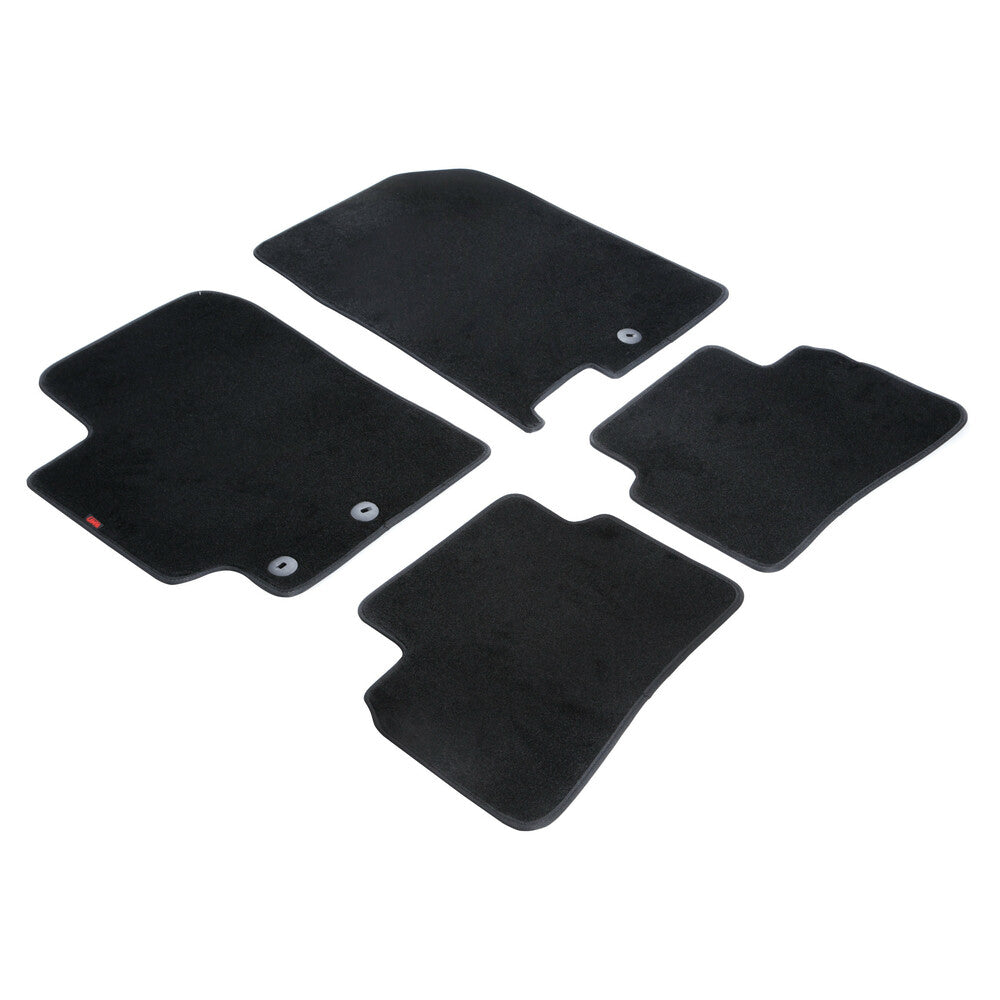 23241 - Set tappeti su misura in moquette - compatibile per Kia Rio 5p (04/17>08/20) - Kia Stonic (10/17>09/20) - Kia Rio 5p (09/20>12/23) - Kia Stonic (10/20>)