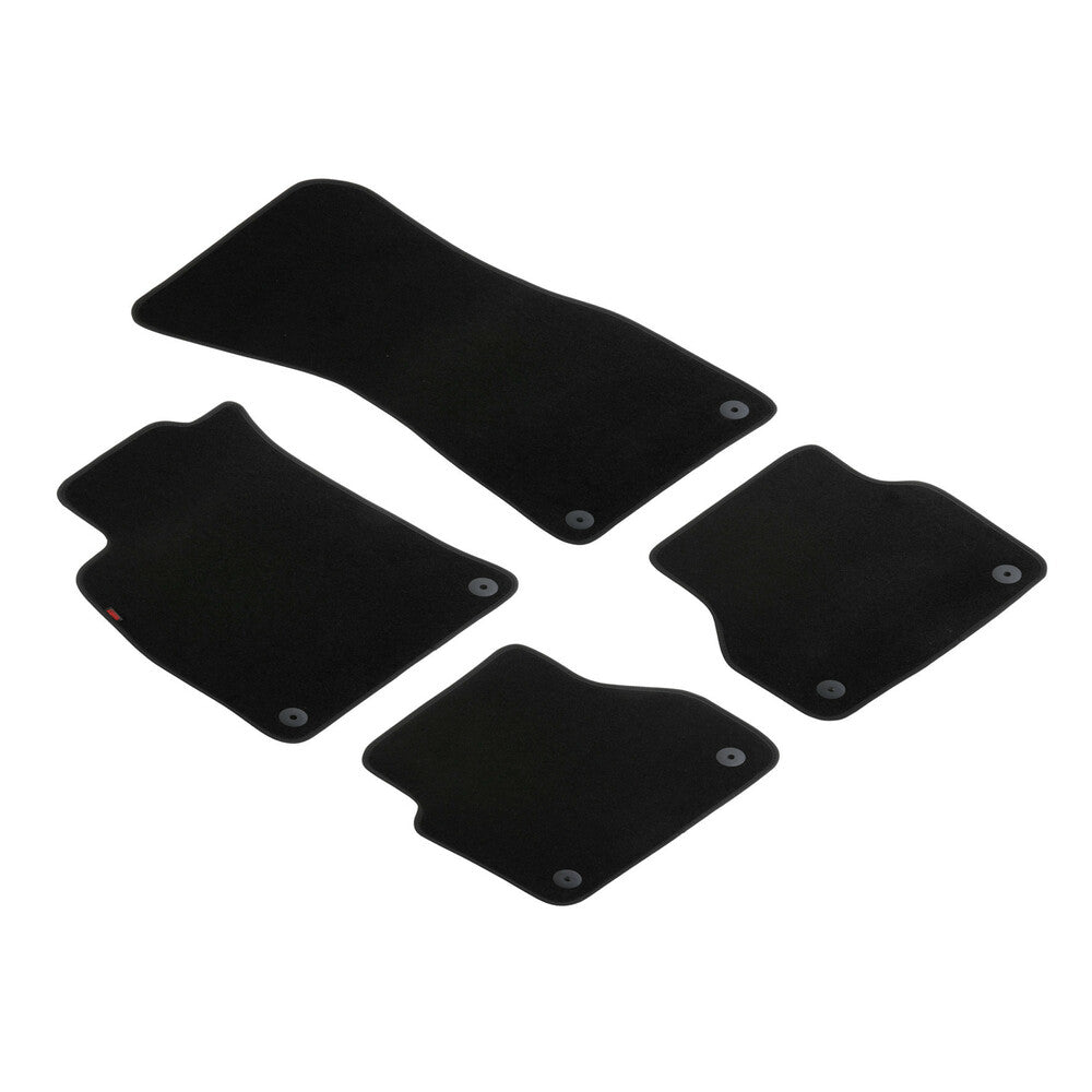 23273 - Set tappeti su misura in moquette - compatibile per Audi A6 4p (07/18>05/25) - Audi A6 Avant (08/18>04/25) - Audi A7 Sportback (04/18>04/25) - Audi A6 Allroad (09/19>09/24)