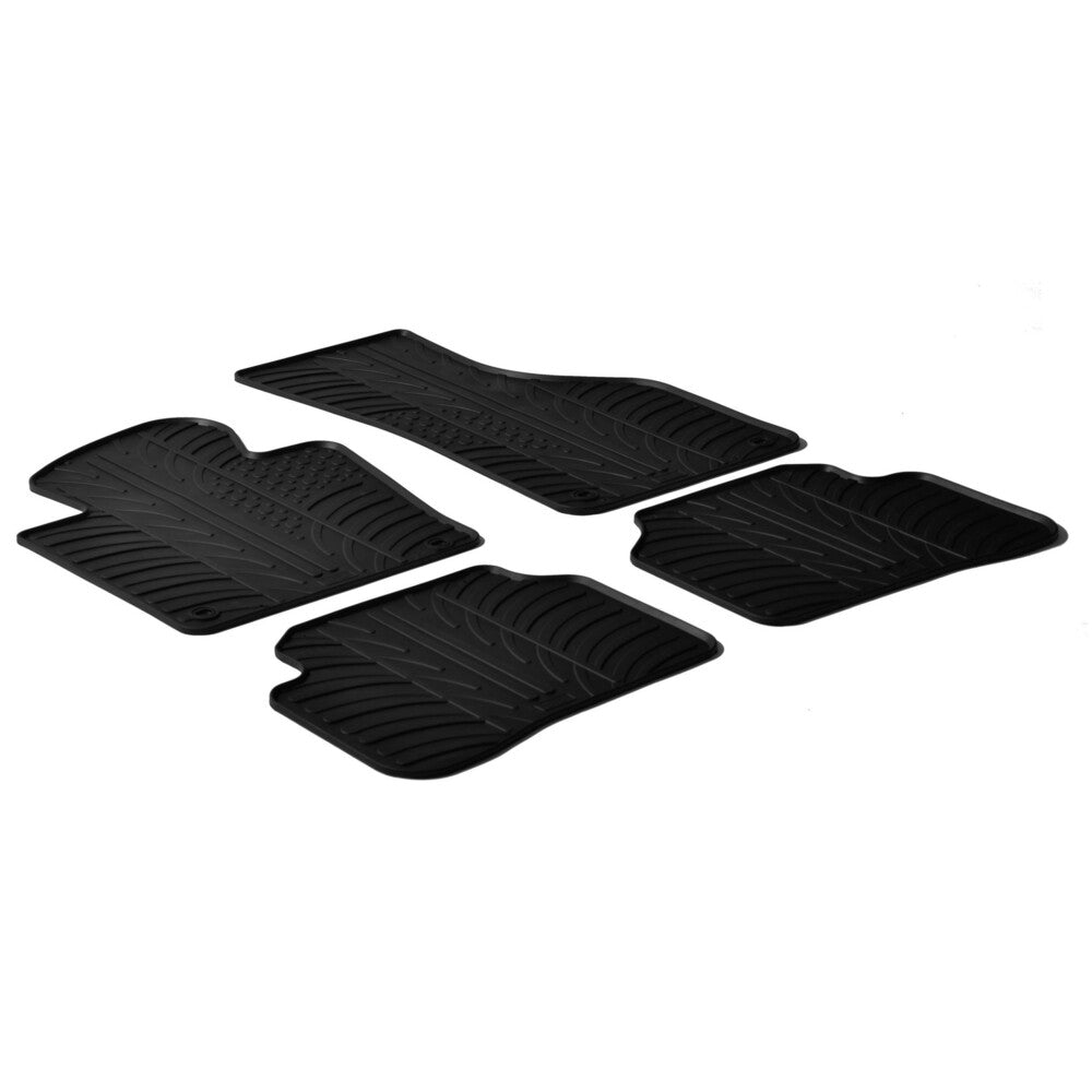 24313 - Set tappeti su misura in gomma - compatibile per Volkswagen Passat 4p (03/05>12/10) - Volkswagen Passat cc (06/08>02/12) - Volkswagen Passat Variant (09/05>12/10)