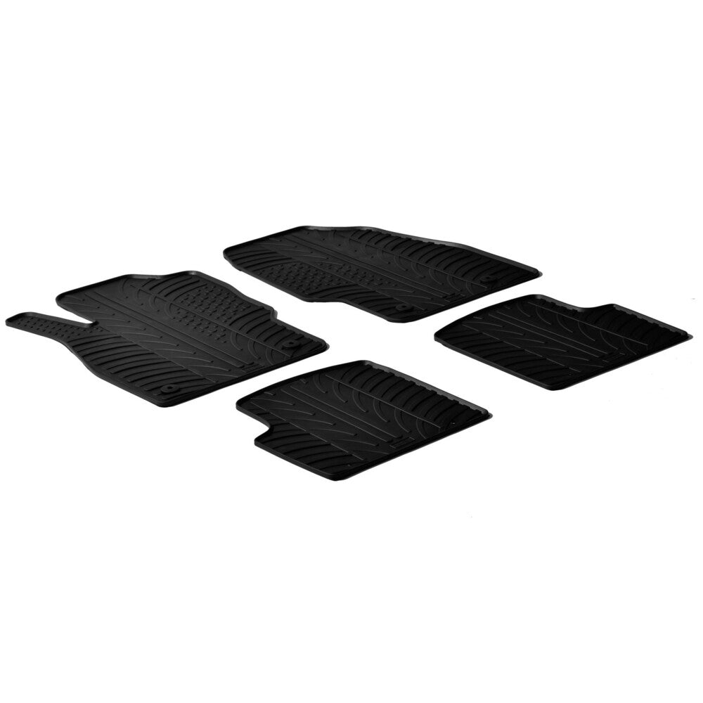 24320 - Set tappeti su misura in gomma - compatibile per Opel Corsa D 3p (09/06>11/14) - Opel Corsa D 5p (09/06>11/14)