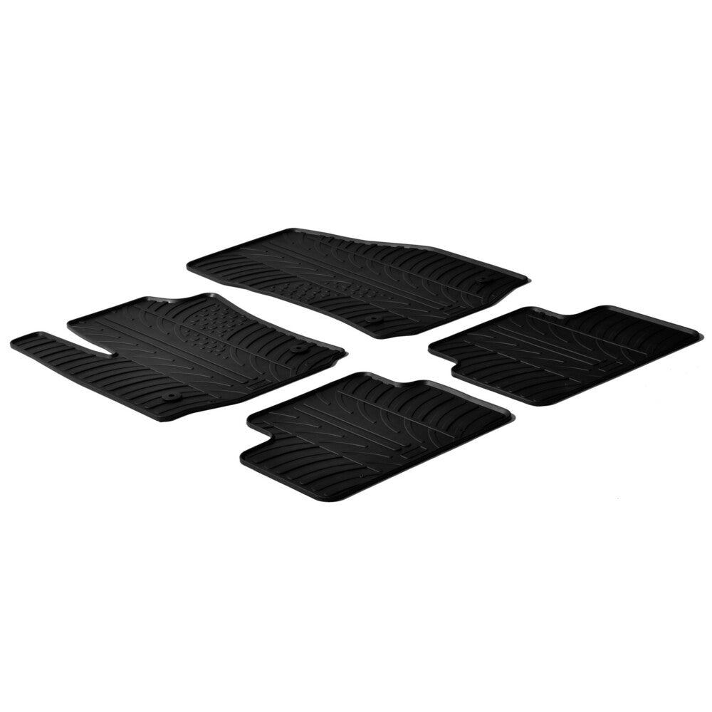 24328 - Set tappeti su misura in gomma - compatibile per Opel Meriva (05/10>05/17)