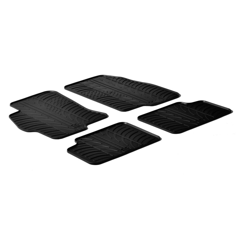 24344 - Set tappeti su misura in gomma - compatibile per Fiat Linea (01/07>11/14)