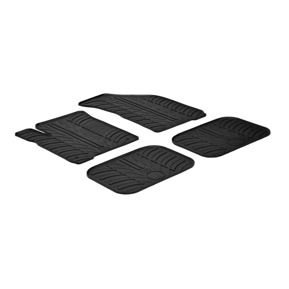 24349 - Set tappeti su misura in gomma - compatibile per Fiat Freemont (05/11>11/16)