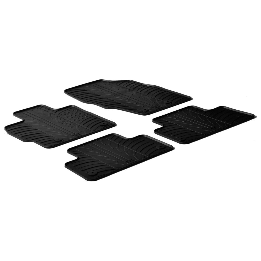 24366 - Set tappeti su misura in gomma - compatibile per Mazda CX-7 (06/07>12/13) benzina