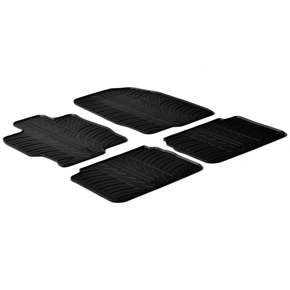 24369 - Set tappeti su misura in gomma - compatibile per Mazda 6 4p (04/08>12/12) - Mazda 6 Wagon (04/08>12/12)