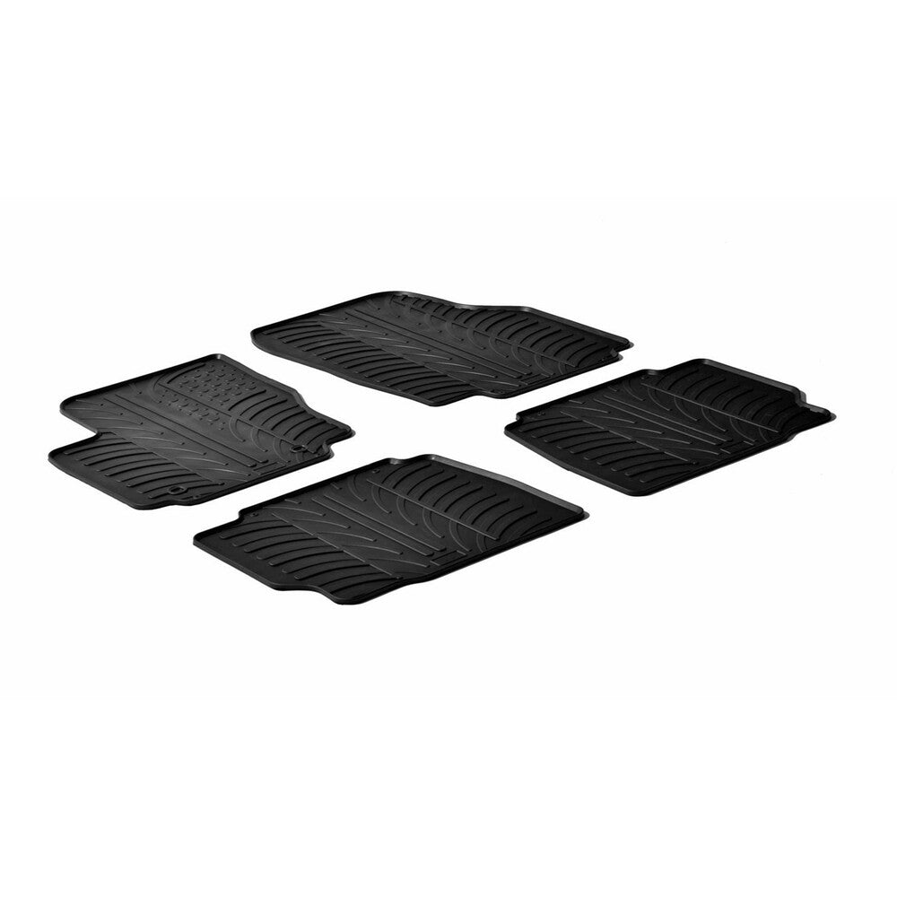 24418 - Set tappeti su misura in gomma - compatibile per Ford Mondeo 4p (05/07>10/14) - Ford Mondeo 5p (05/07>10/14) - Ford Mondeo Wagon (05/07>10/14)