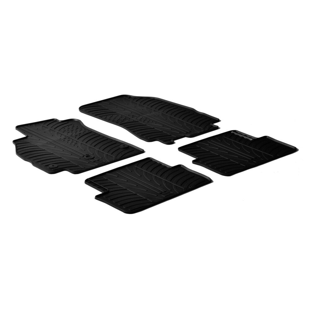 24440 - Set tappeti su misura in gomma - compatibile per Renault Megane III Sportour (09/09>09/16)
