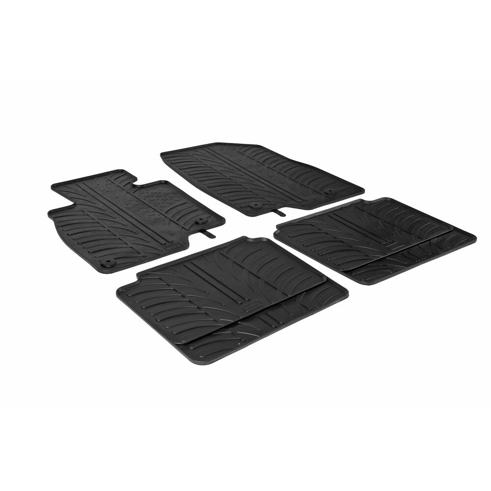 24446 - Set tappeti su misura in gomma - compatibile per Mazda 6 4p (01/13>12/22) - Mazda 6 Wagon (01/13>12/22)