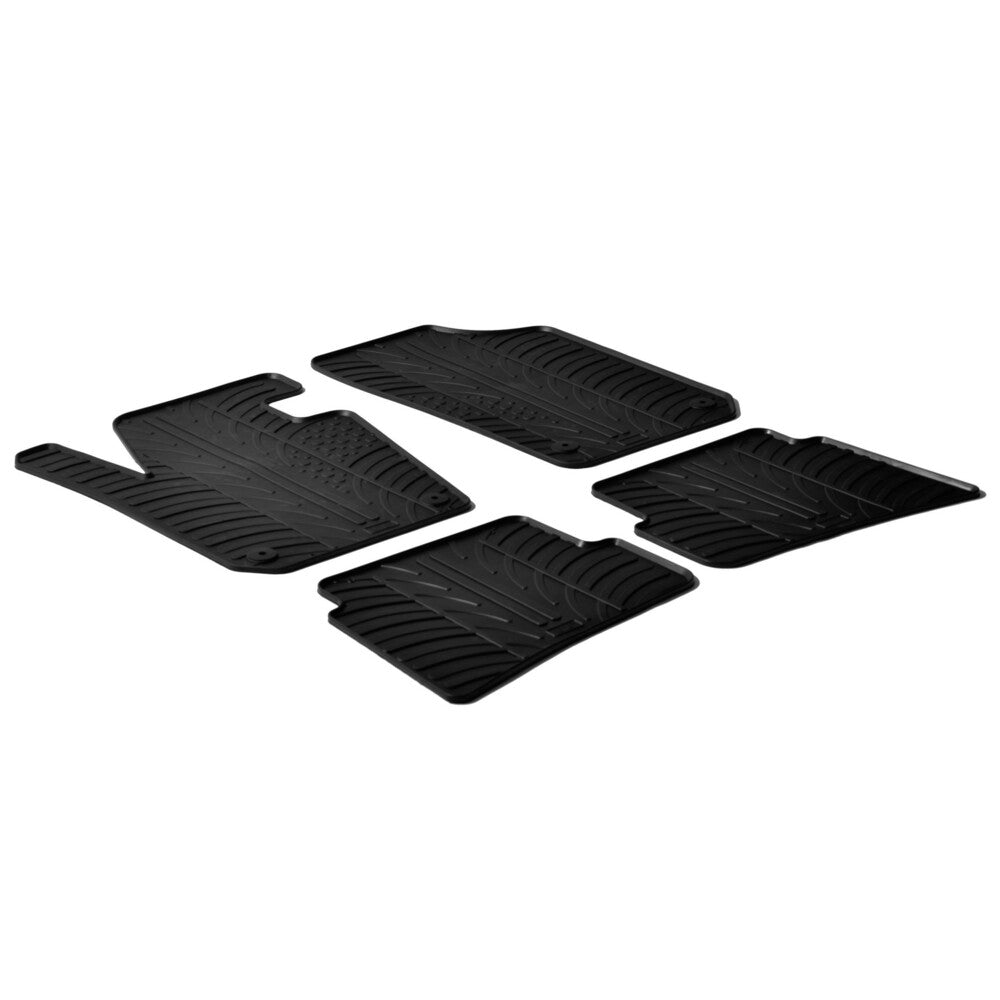 24450 - Set tappeti su misura in gomma - compatibile per Seat Ibiza 5p (06/08>05/17) - Seat Ibiza SC (10/08>05/17) - Seat Ibiza ST (06/10>05/17)