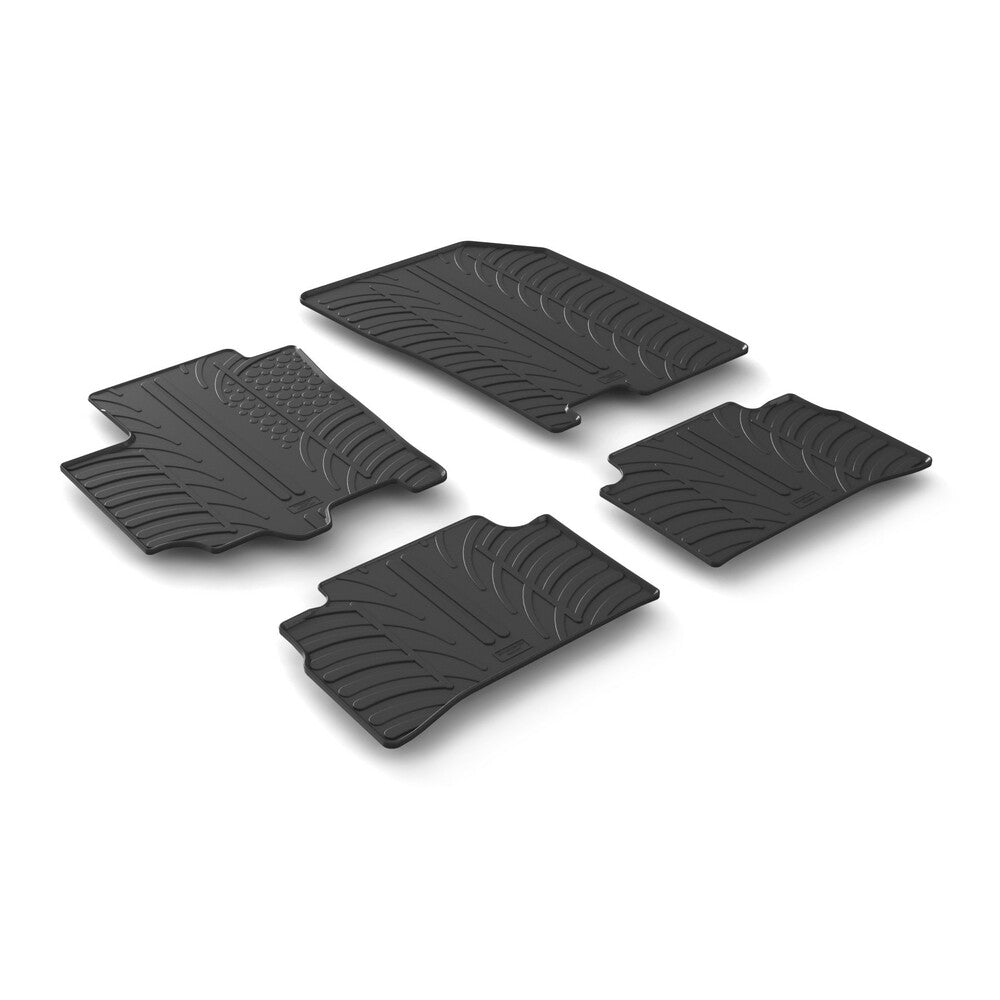 24487 - Set tappeti su misura in gomma - compatibile per Suzuki Vitara 5p (04/15>) manuale