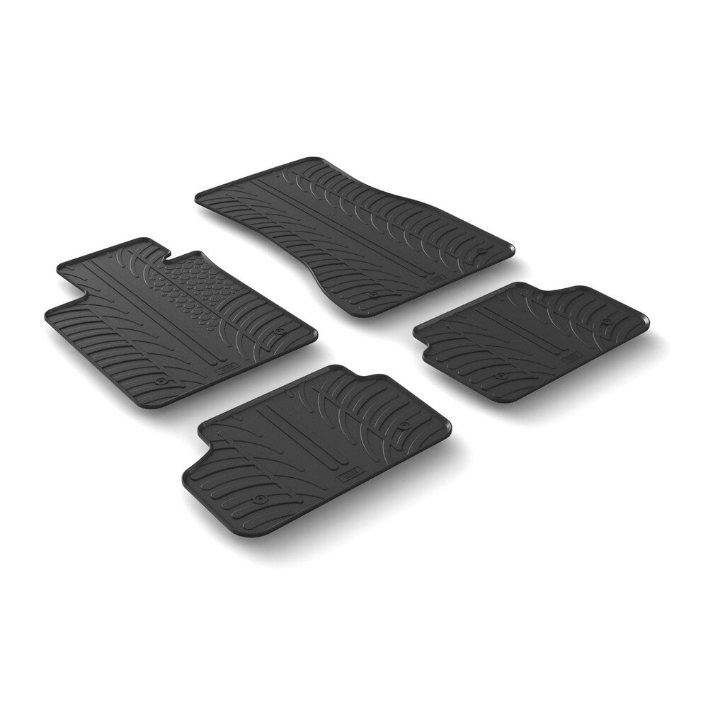 24503 - Set tappeti su misura in gomma - compatibile per Bmw Serie 5 (G30) (02/17>07/20) - Bmw Serie 5 Touring (G31) (04/17>07/20) - Bmw Serie 5 (G30) (08/20>08/23) - Bmw Serie 5 Touring (G31) (08/20>02/24)