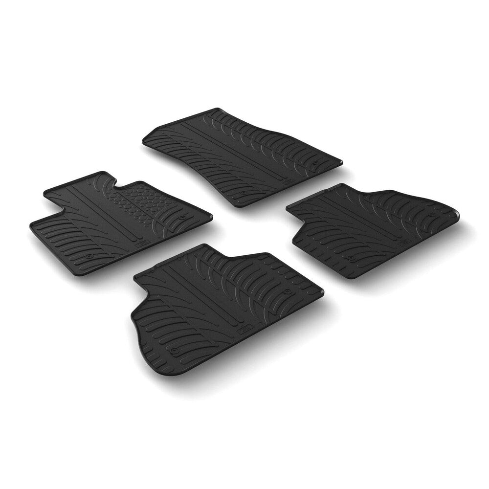 24525 - Set tappeti su misura in gomma - compatibile per Bmw X5 (G05) (08/18>) anche ibrida