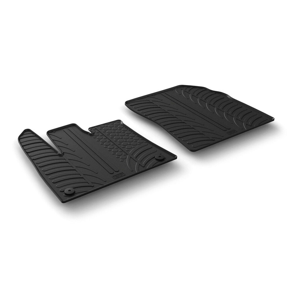24540 - Set tappeti su misura in gomma - compatibile per Citroen Berlingo Van (06/18>05/24) fix tondo - Opel Combo Cargo (09/18>) fix tondo - Peugeot Partner (09/18>) fix tondo