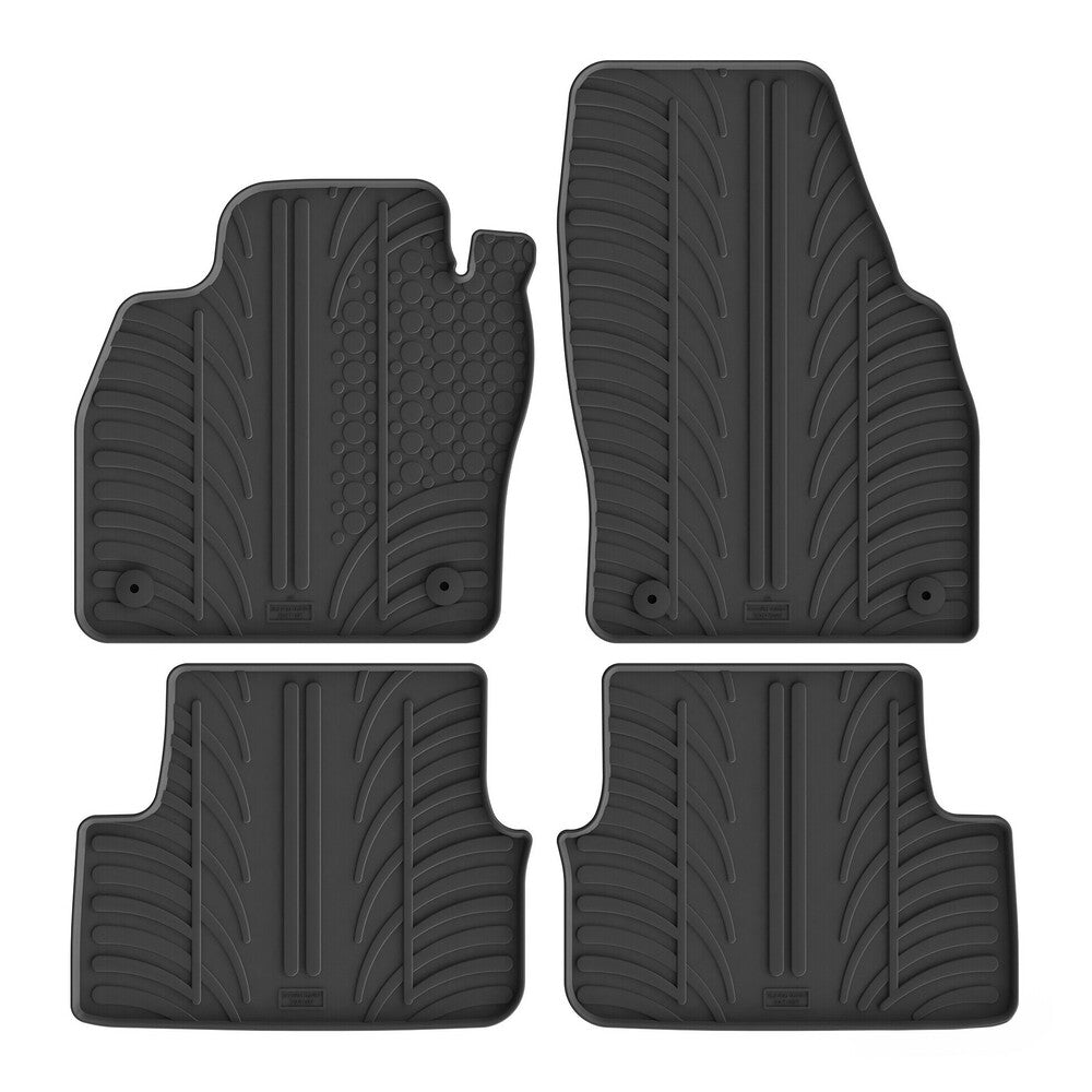 24579 - Set tappeti su misura in gomma - compatibile per Audi A1 Sportback (11/18>04/26) - Audi A1 Sportback Citycarver (11/19>04/26)