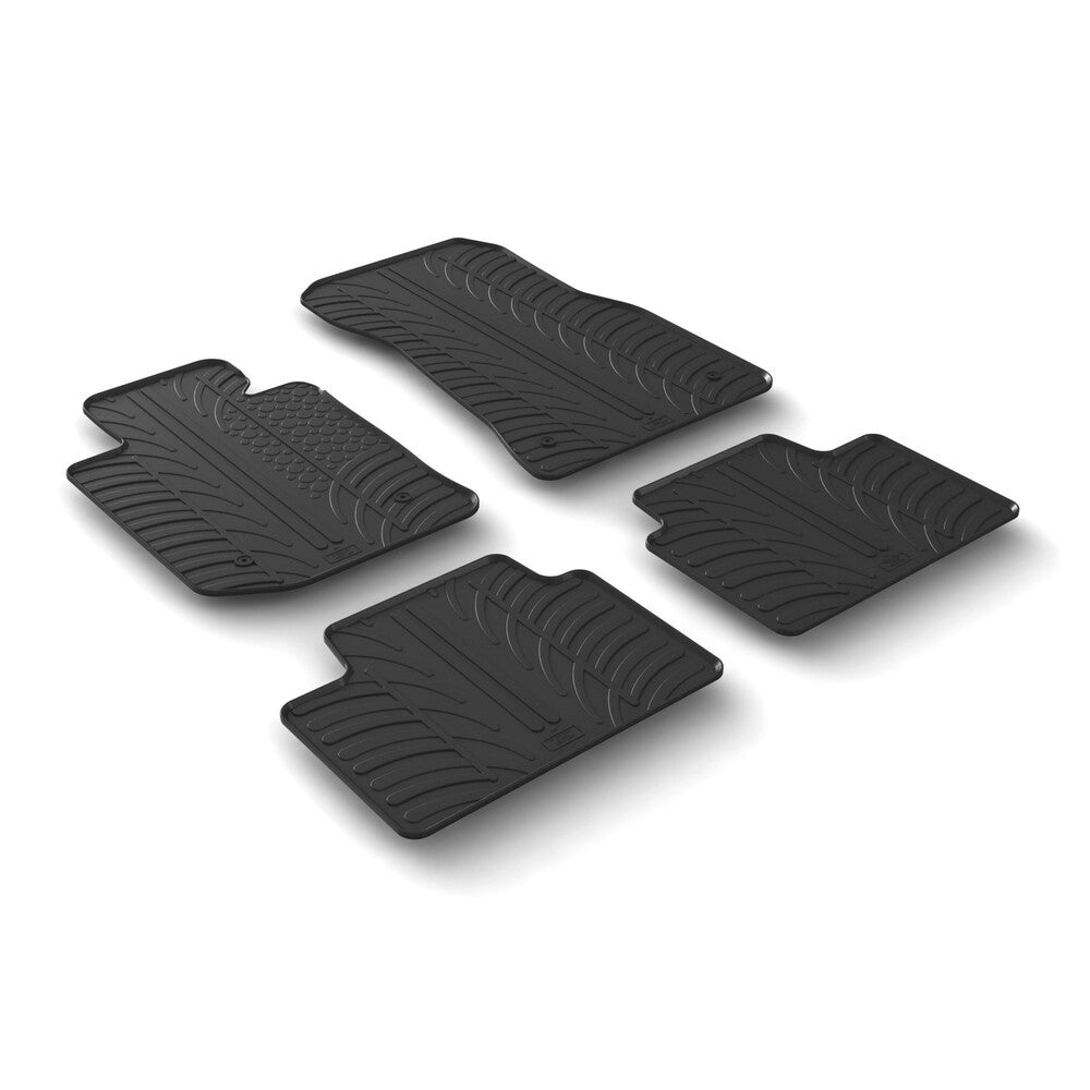 24585 - Set tappeti su misura in gomma - compatibile per Bmw Serie 3 (G20) (12/18>08/22) - Bmw Serie 3 Touring (G21) (08/19>08/22) - Bmw Serie 3 (G20) (09/22>) - Bmw Serie 3 Touring (G21) (09/22>)