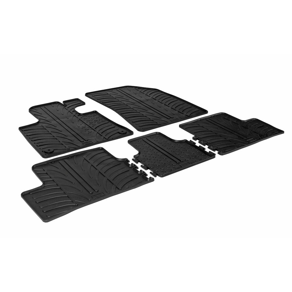 24604 - Set tappeti su misura in gomma - compatibile per Citroen C4 Picasso (06/13>05/18) - Citroen C4 Spacetourer (06/18>03/21)