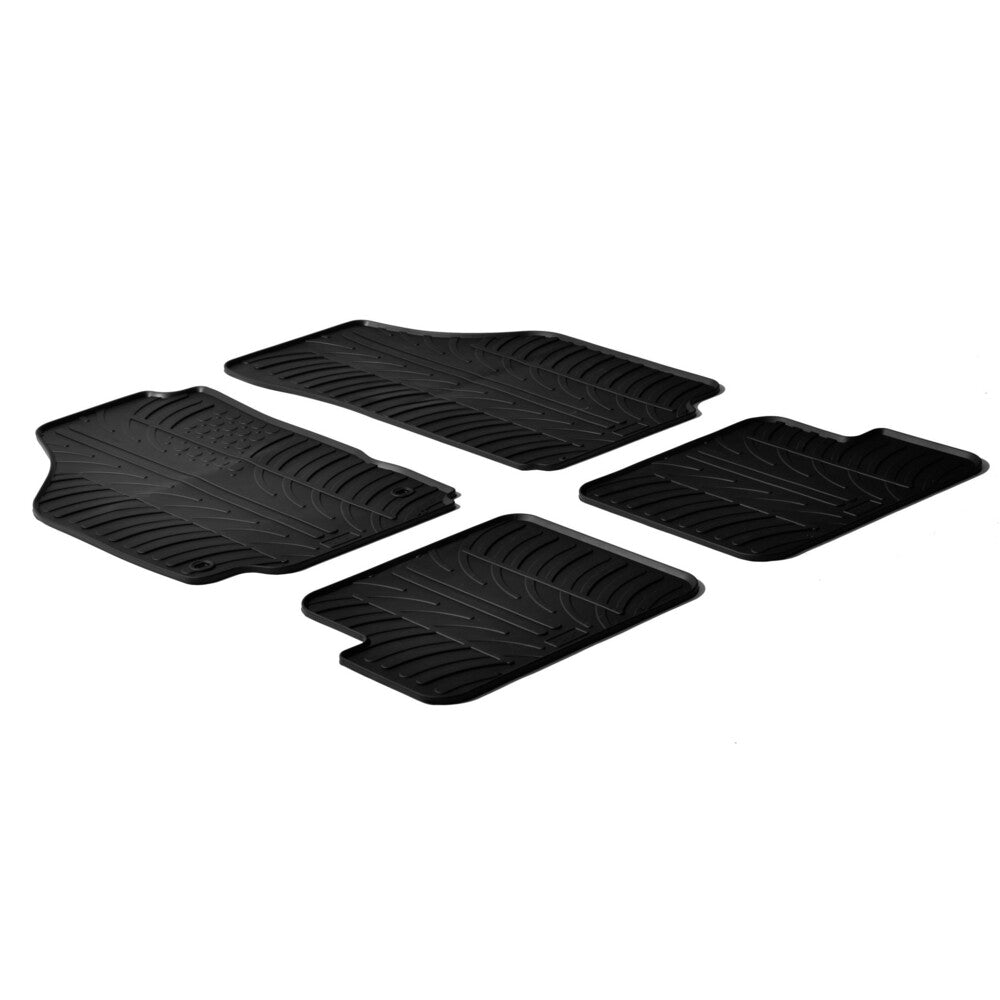 24610 - Set tappeti su misura in gomma - compatibile per Lancia Ypsilon 3p (09/03>05/11) - Lancia Ypsilon Unyca 3p (06/11>12/13)