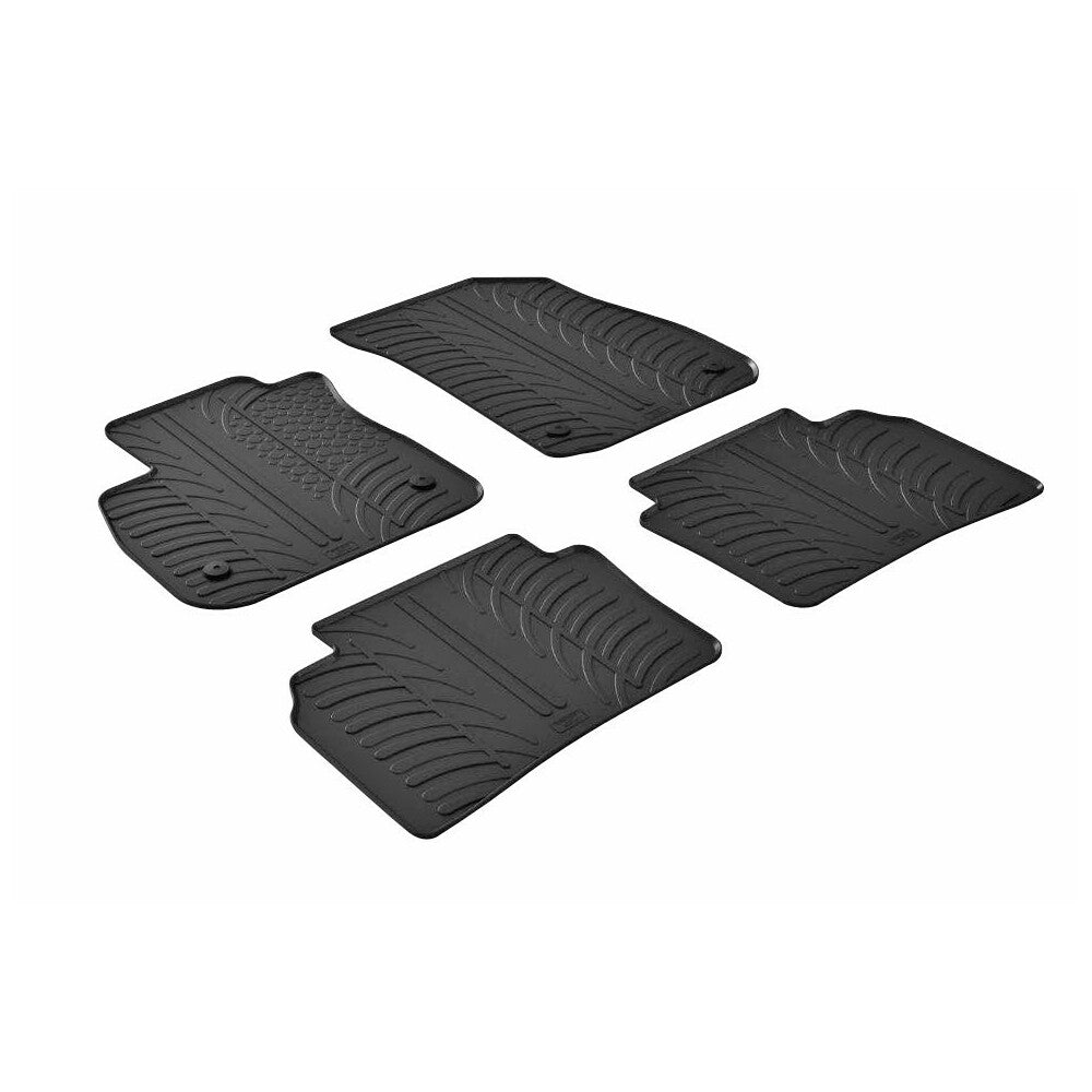 24618 - Set tappeti su misura in gomma - compatibile per Opel Insignia Country Tourer (10/17>08/22) - Opel Insignia Grand Sport (05/17>08/22) - Opel Insignia Sports Tourer (05/17>08/22)